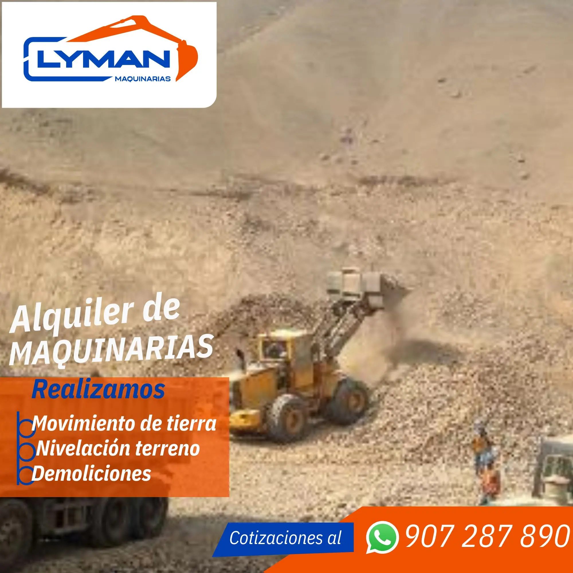 Lyman Maquinarias servicio de Demolicion profesional