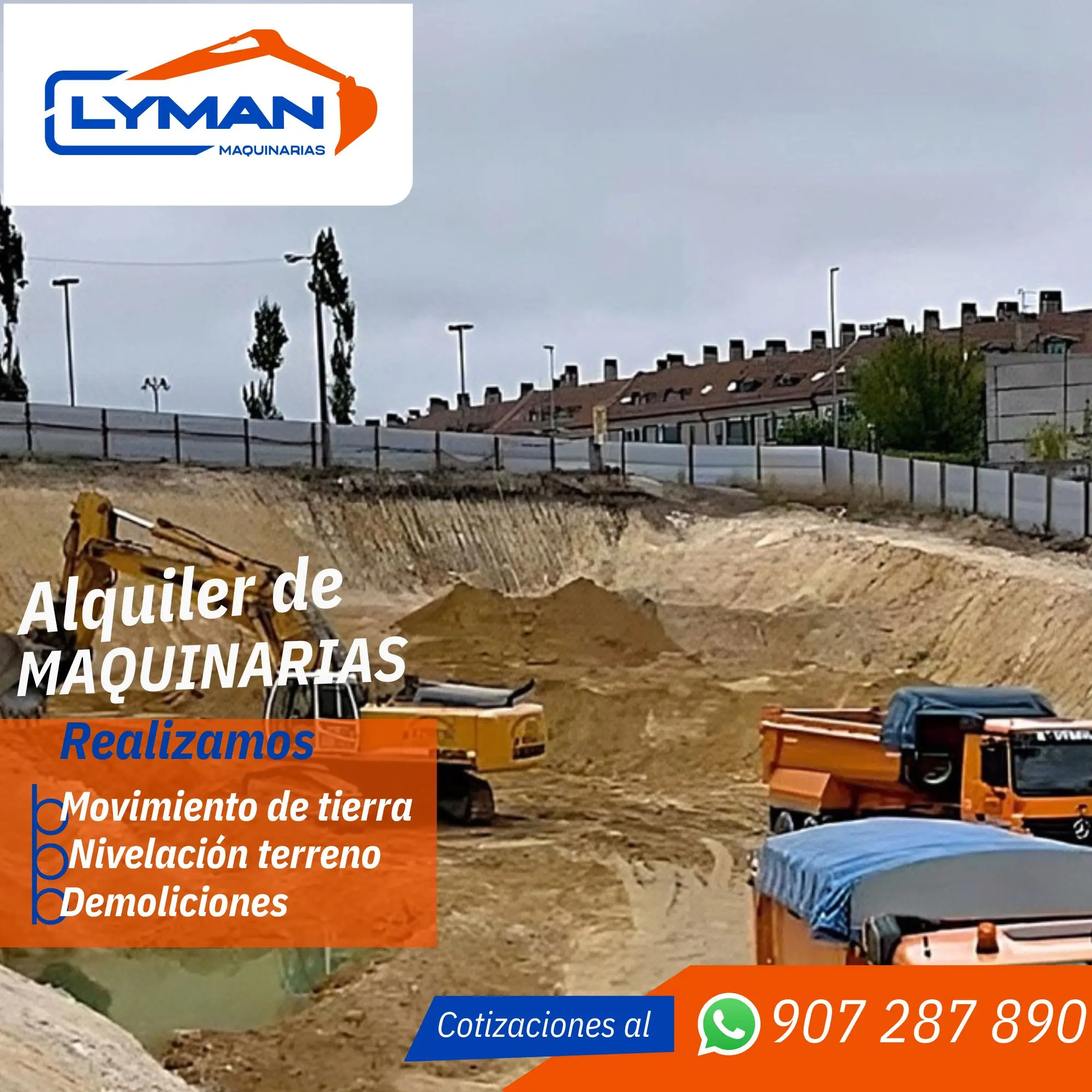 Lyman Maquinarias servicio de Demolicion profesional