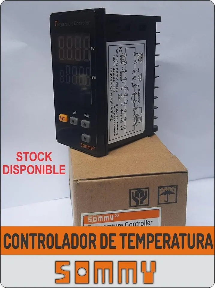 CONTROLADORES DE TEMPERATURA SSR ENCODER