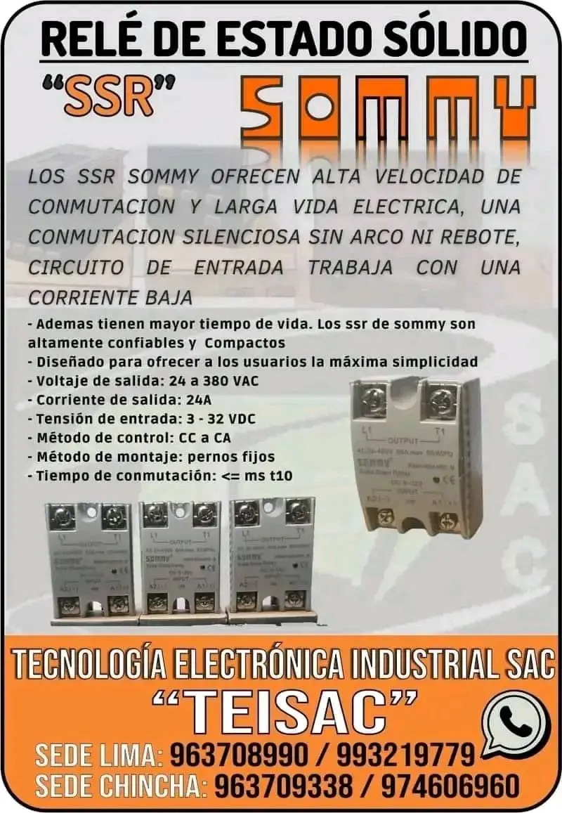 CONTROLADORES DE TEMPERATURA SSR ENCODER