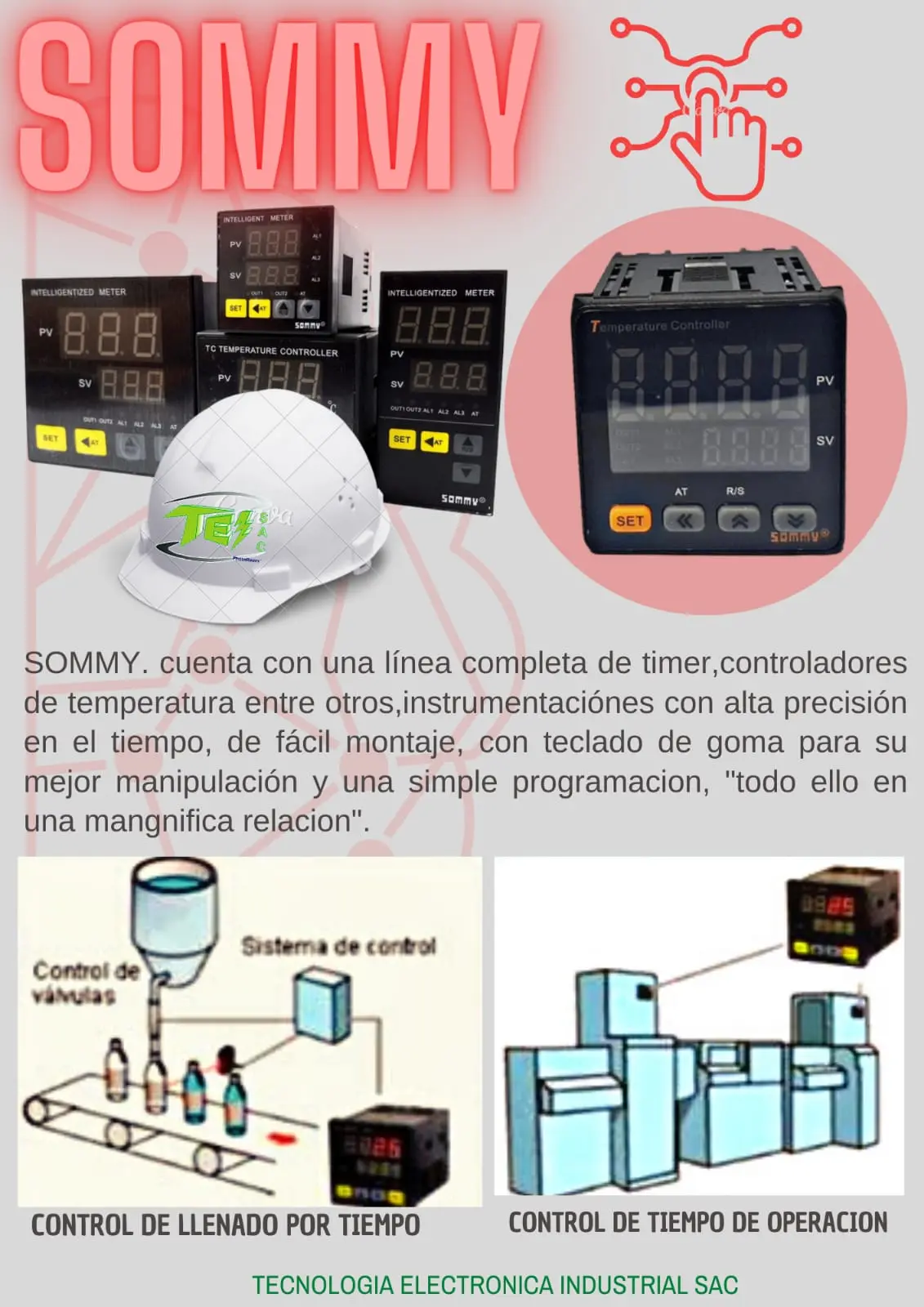 CONTROLADORES DE TEMPERATURA ENCODER SSR