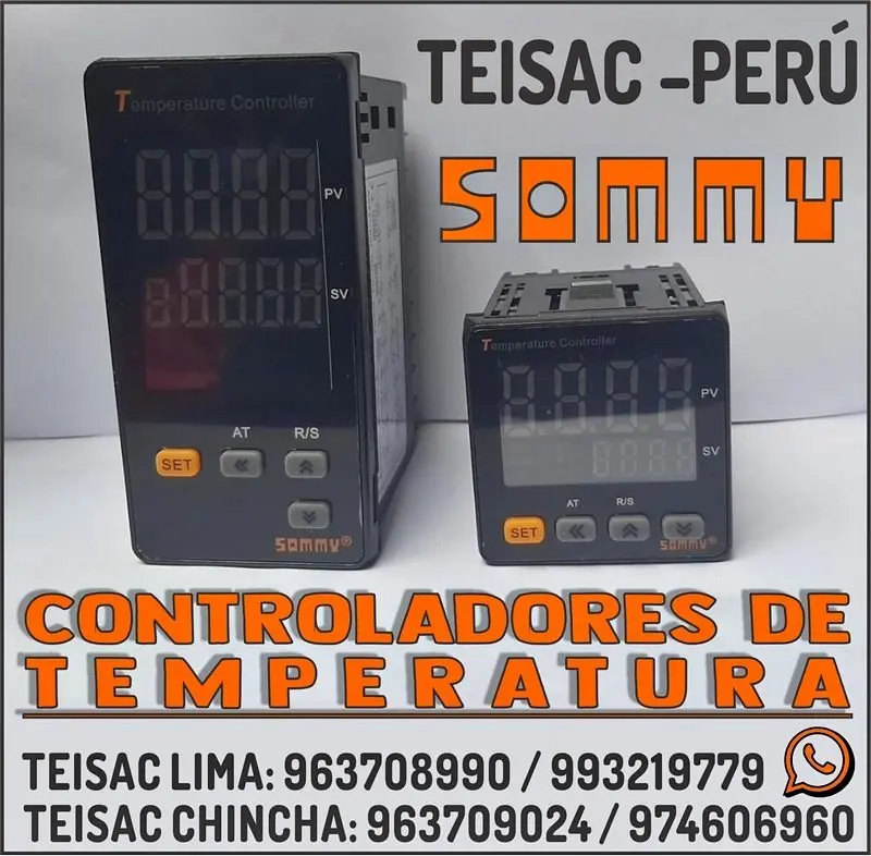 CONTROLADOR DIGITAL DE TEMPERATURA DUAL PID 