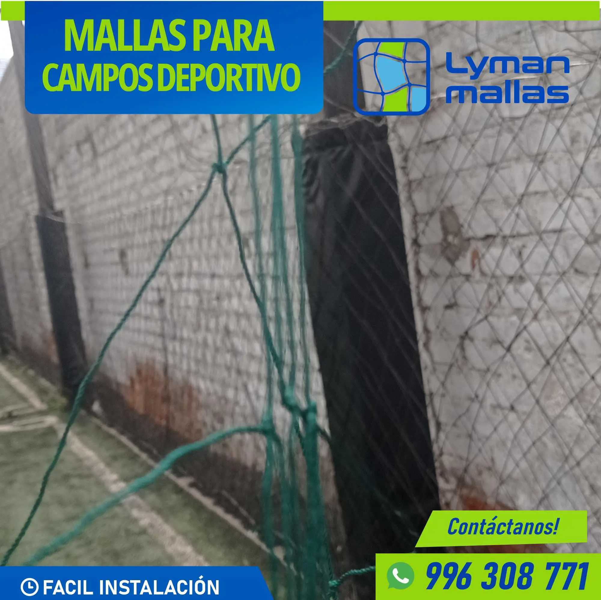 Elige calidad y seguridad con Lyman Mallas para tu campo 