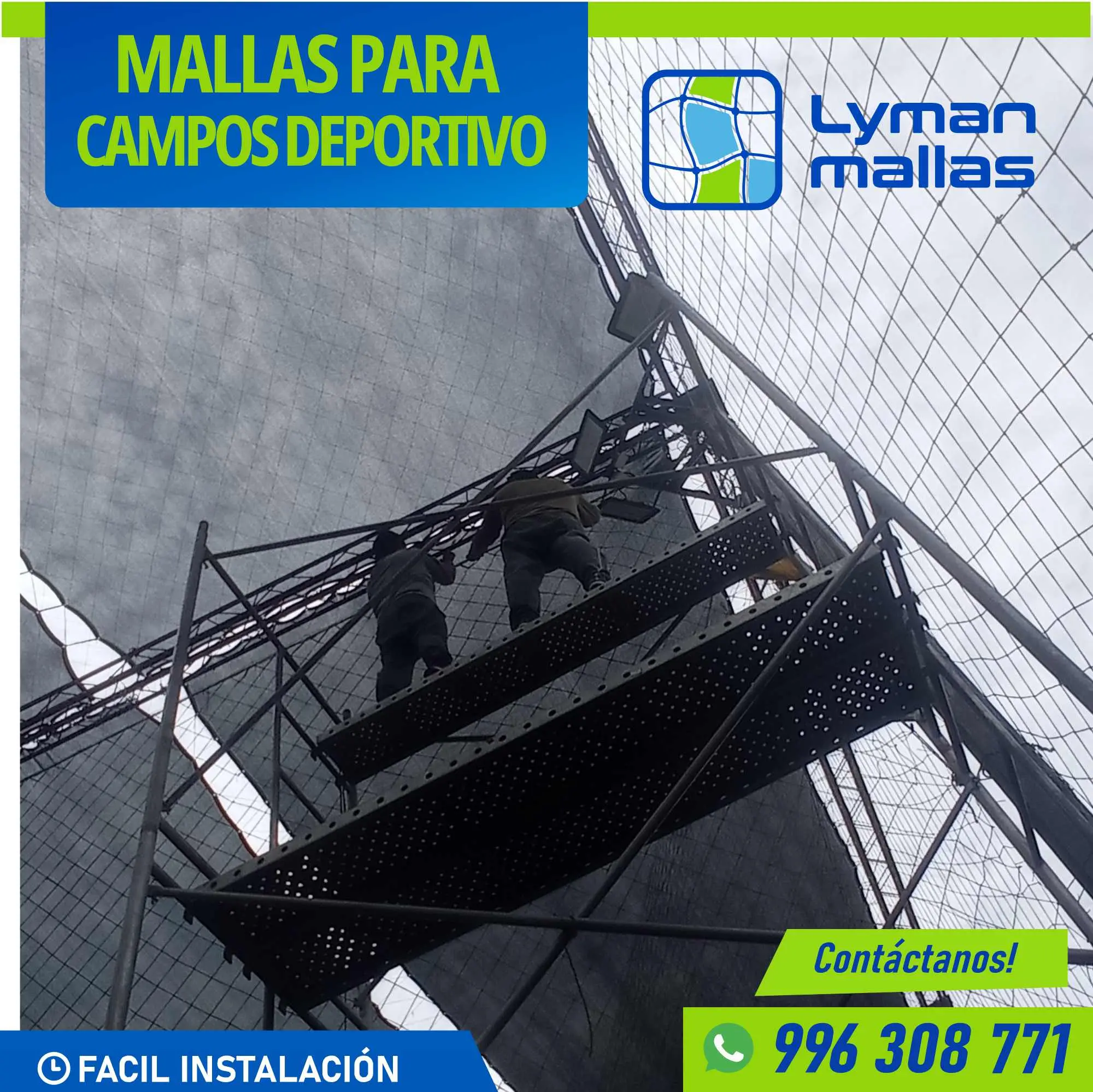 Cercos deportivos que inspiran confianza con Lyman Mallas 