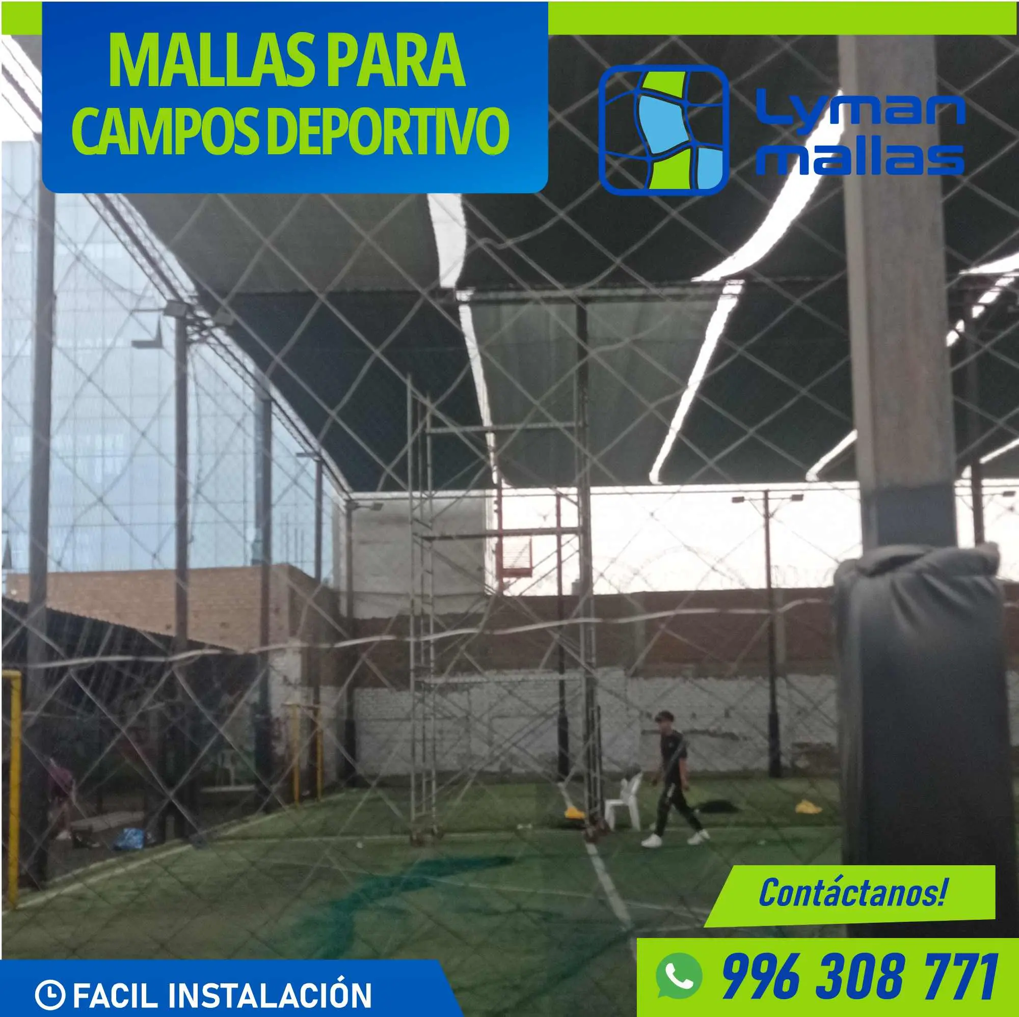 Eleva tu cancha al siguiente nivel con Lyman Mallas 