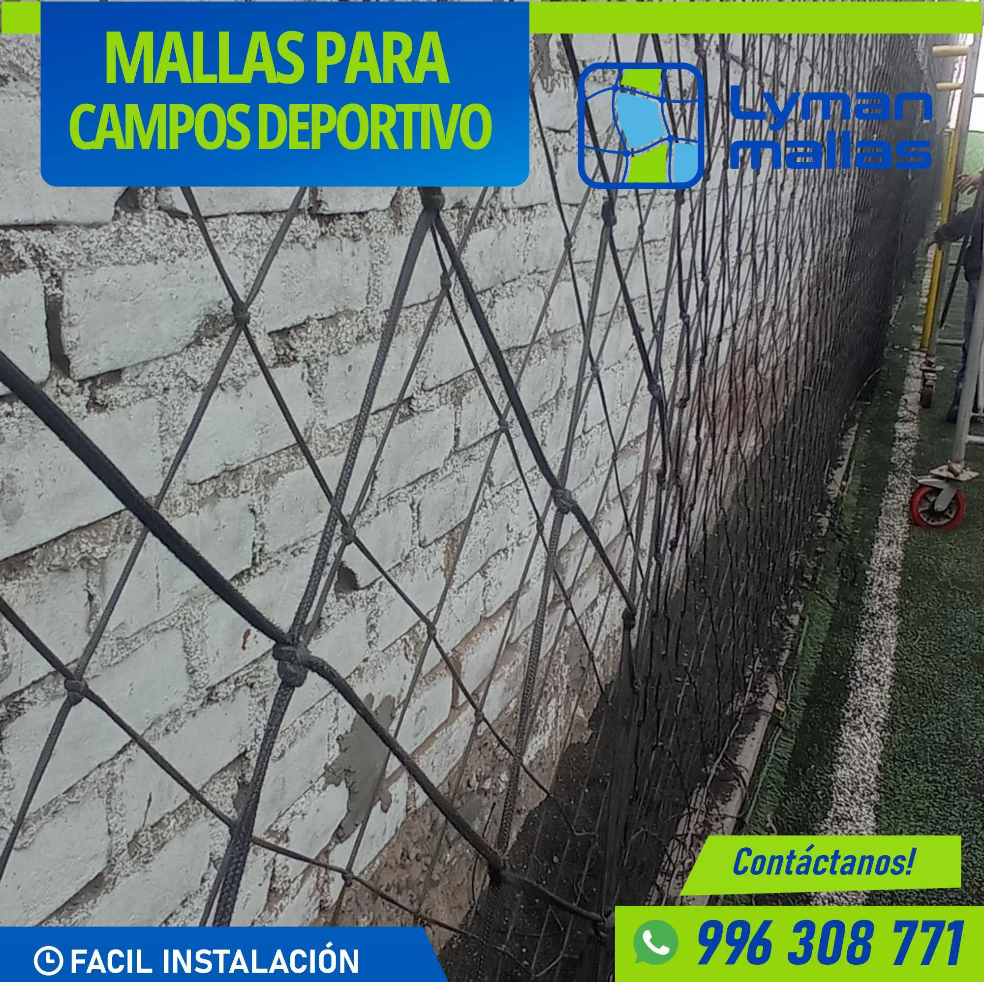 Seguridad con Mallas Lyman 