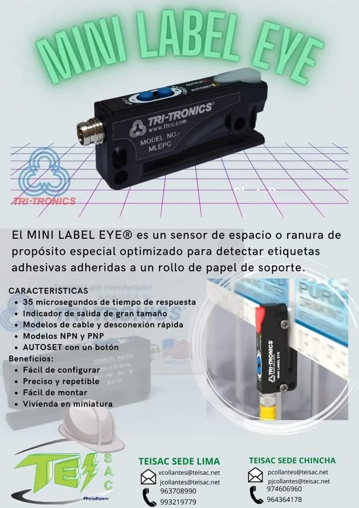 DETECTOR O SENSORES PARA ETIQUETAS