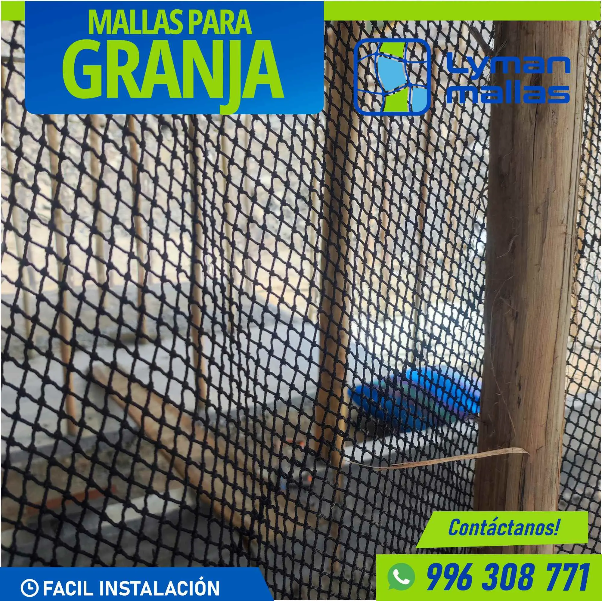 La mejor protección para tu granja está en Lyman Mallas 