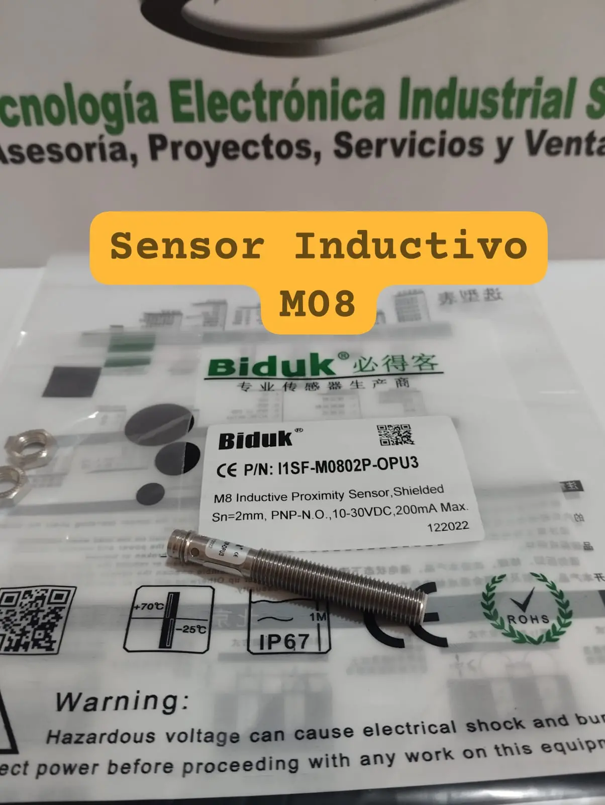 SENSORES CAPACITIVOS E INDUCTIVOS