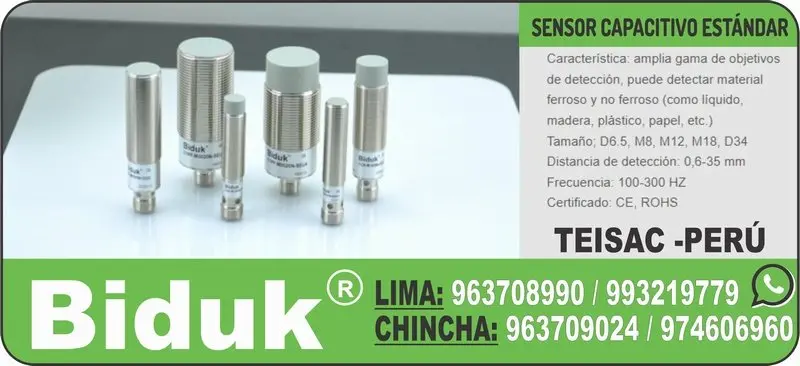 SENSORES CAPACITIVOS E INDUCTIVOS