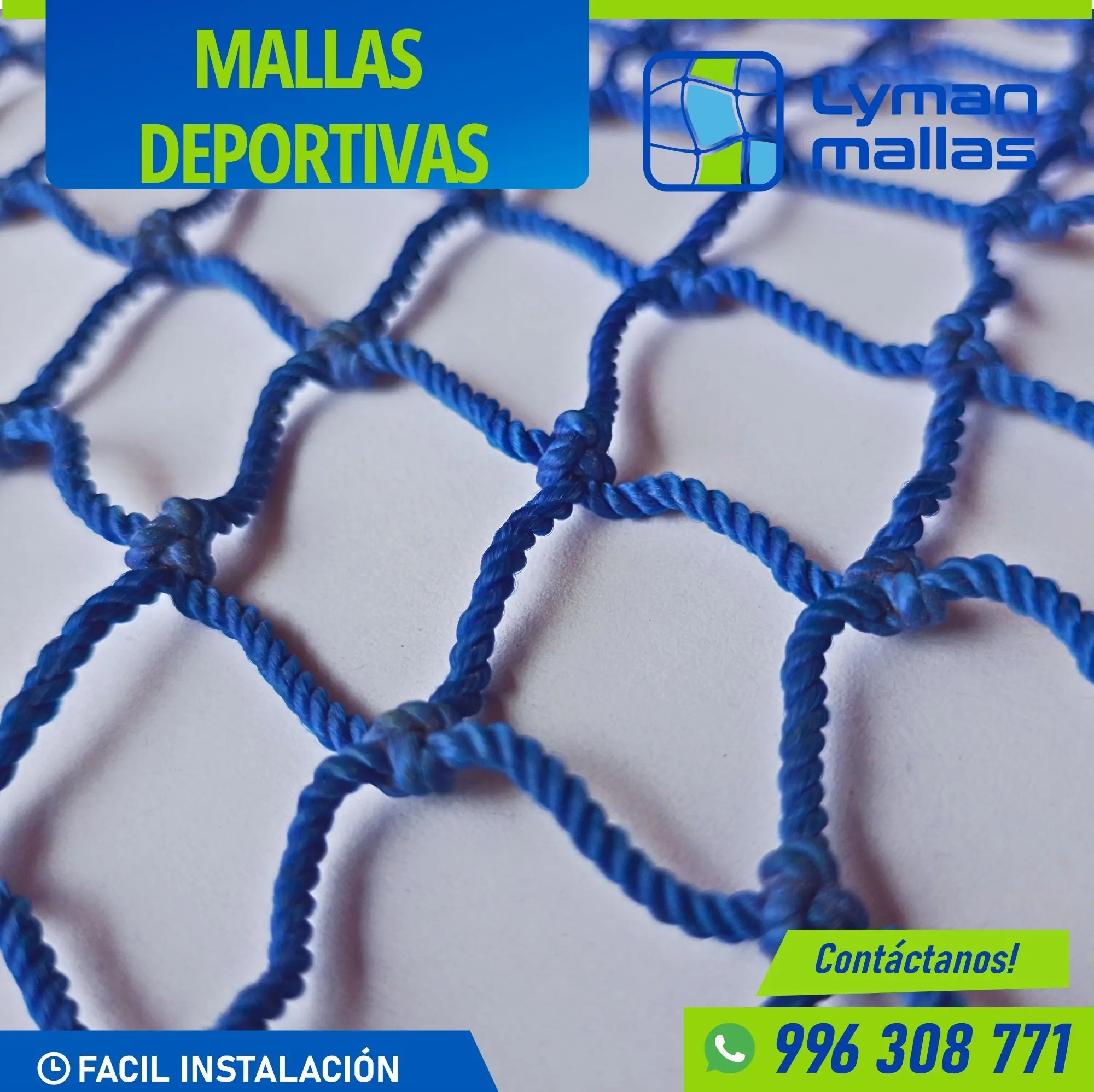  Lyman Mallas Seguridad con Mallas Deportivas para Cualquier Cancha 