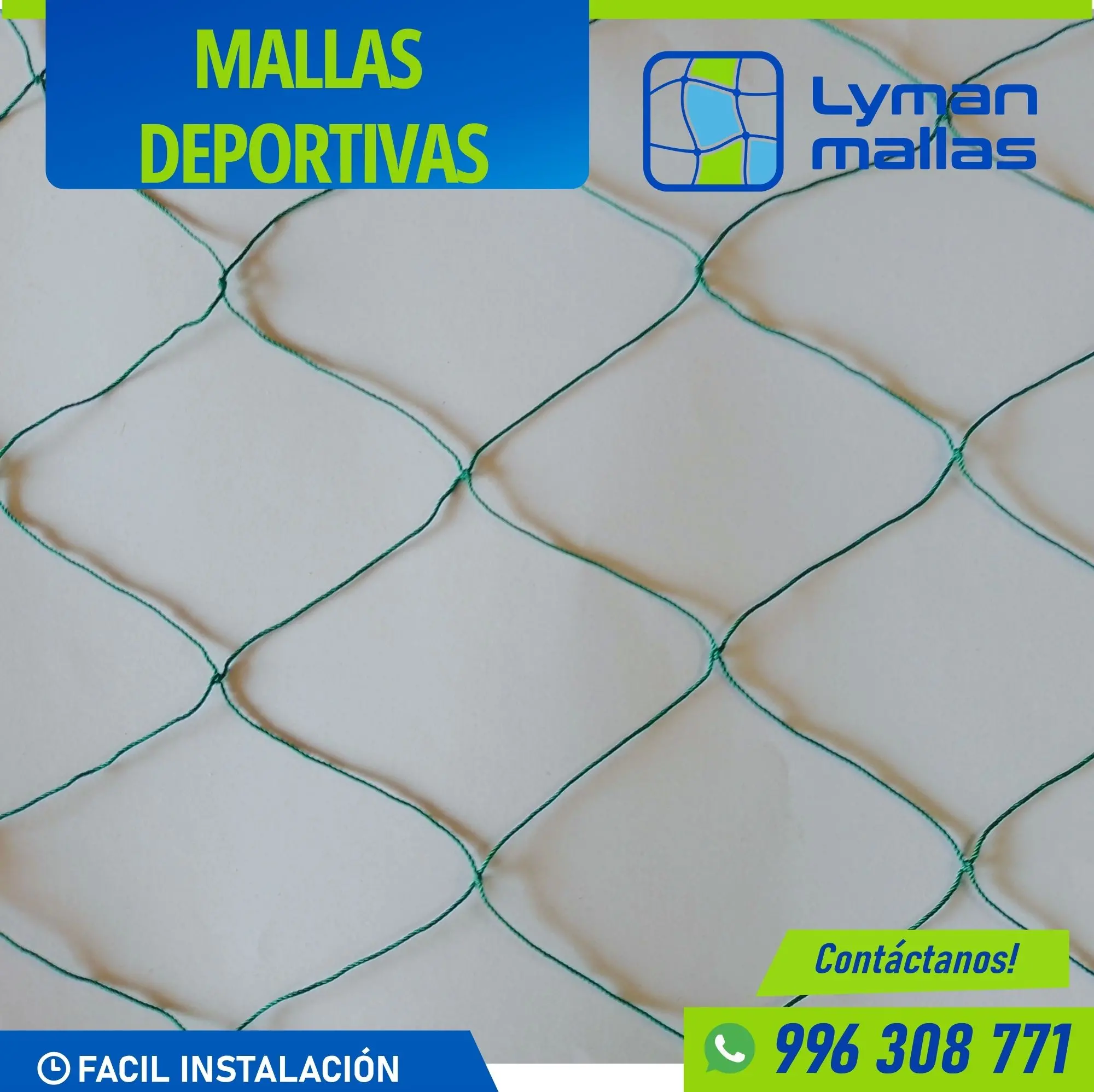  Malla Deportiva de Lyman Mallas Seguridad y Resistencia en tu Cancha 