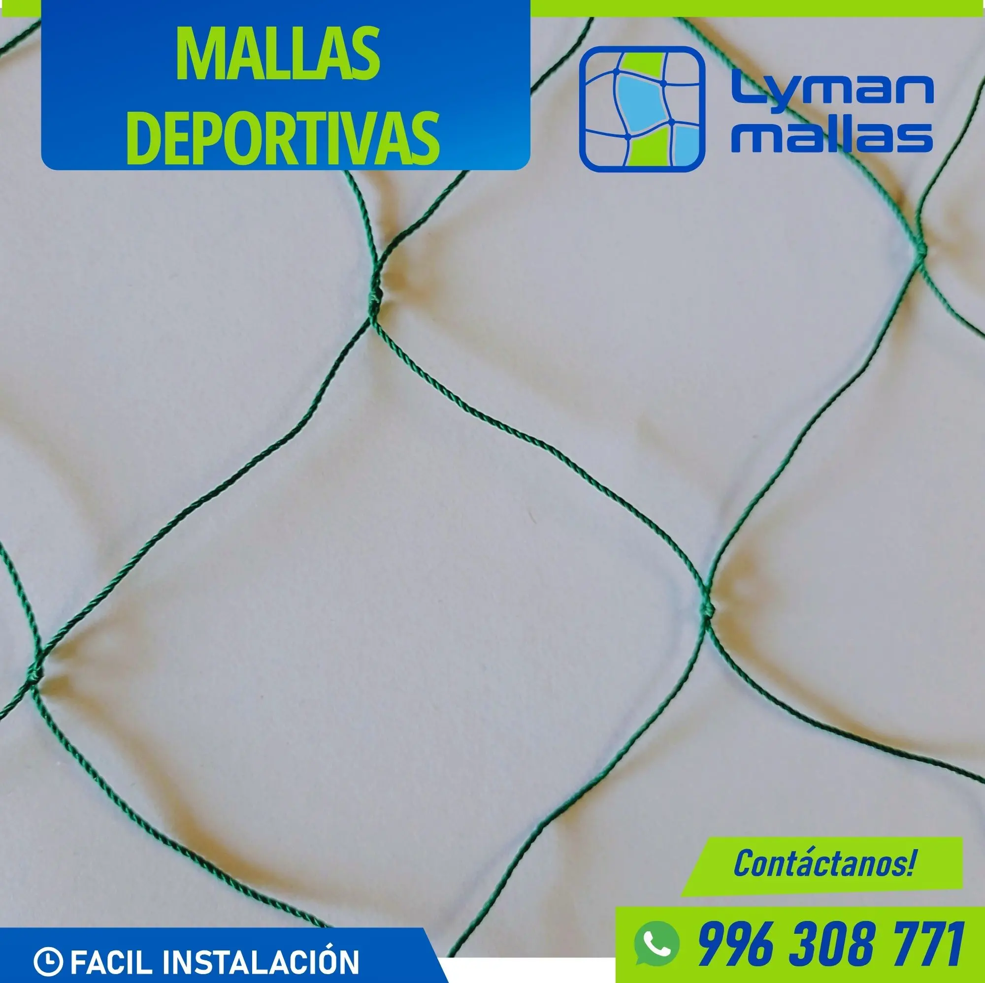  Malla Deportiva de Lyman Mallas Seguridad y Resistencia en tu Cancha 