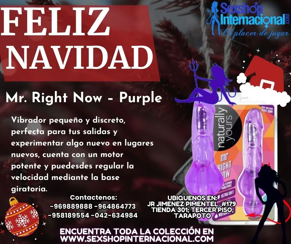 MR RIGH NOW PURPLE INTENSIDAD Y PLACER