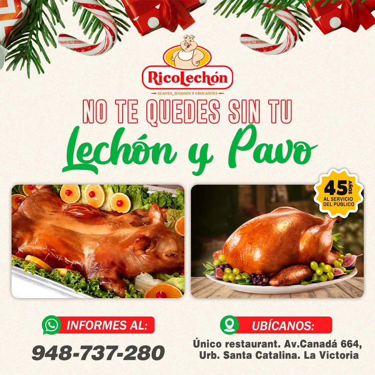 Celebra tu Navidad Corporativa con Ricolechon 2024
