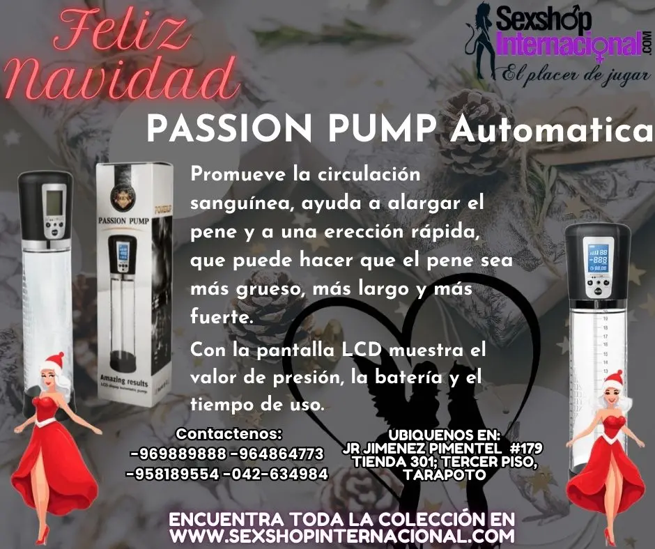 PASSION PUMP EL PLACER MEDIANTE LA ABSORCION