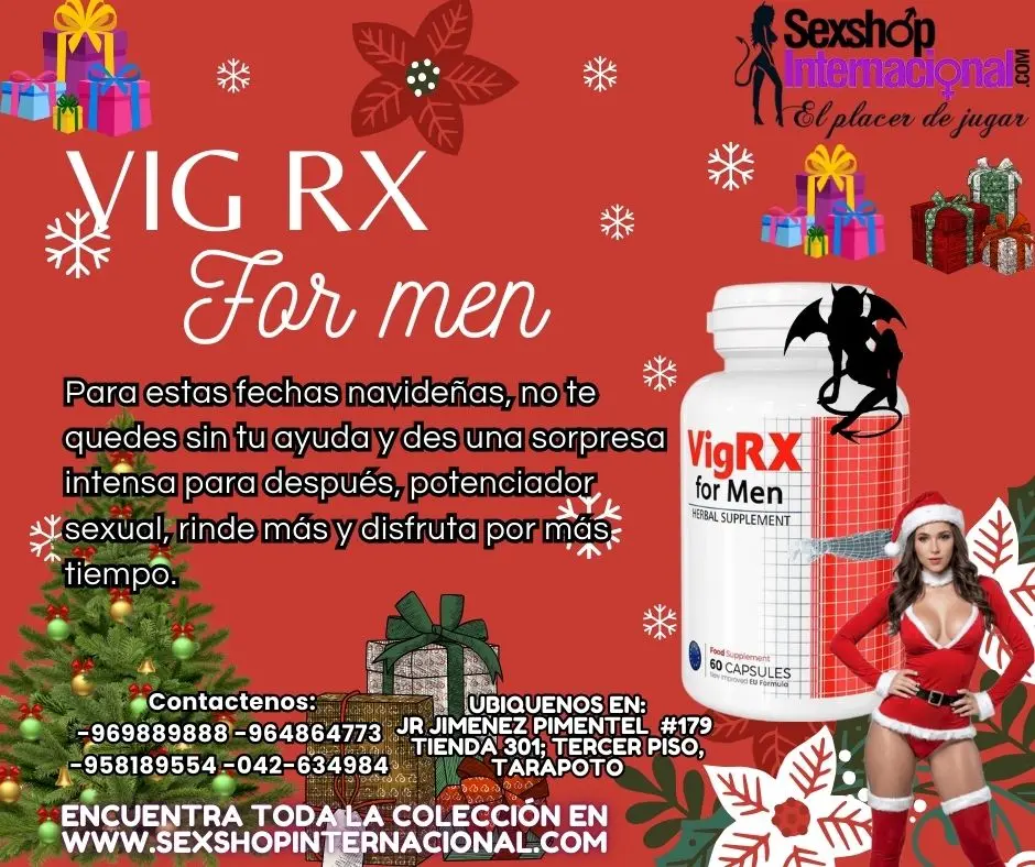 VIGRX FOR MEN EL MEJOR REGALO PARA NAVIDAD