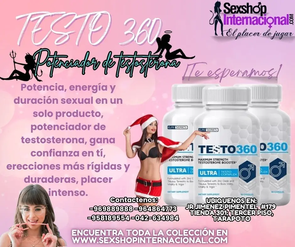 TESTO 360 INTENSA ENERGIA Y POTENCIA SEXUAL