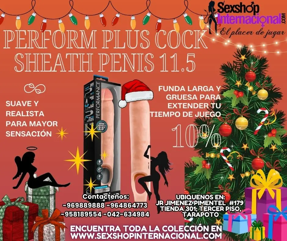 PERFORM PLUS COCK SHEATH PENIS FUNDA REALISTICA