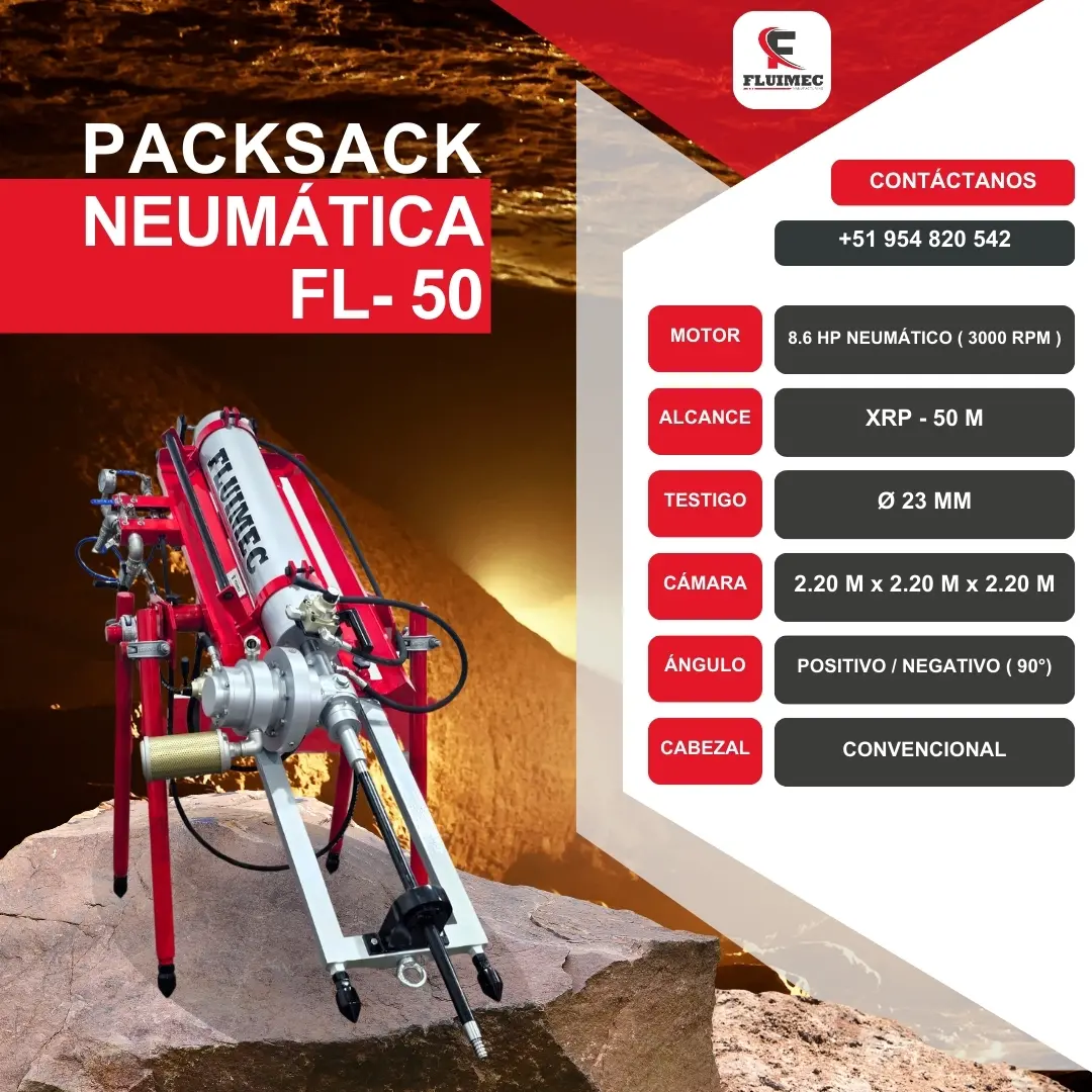  PACKSACK NEUMATICA FL-50 minas
