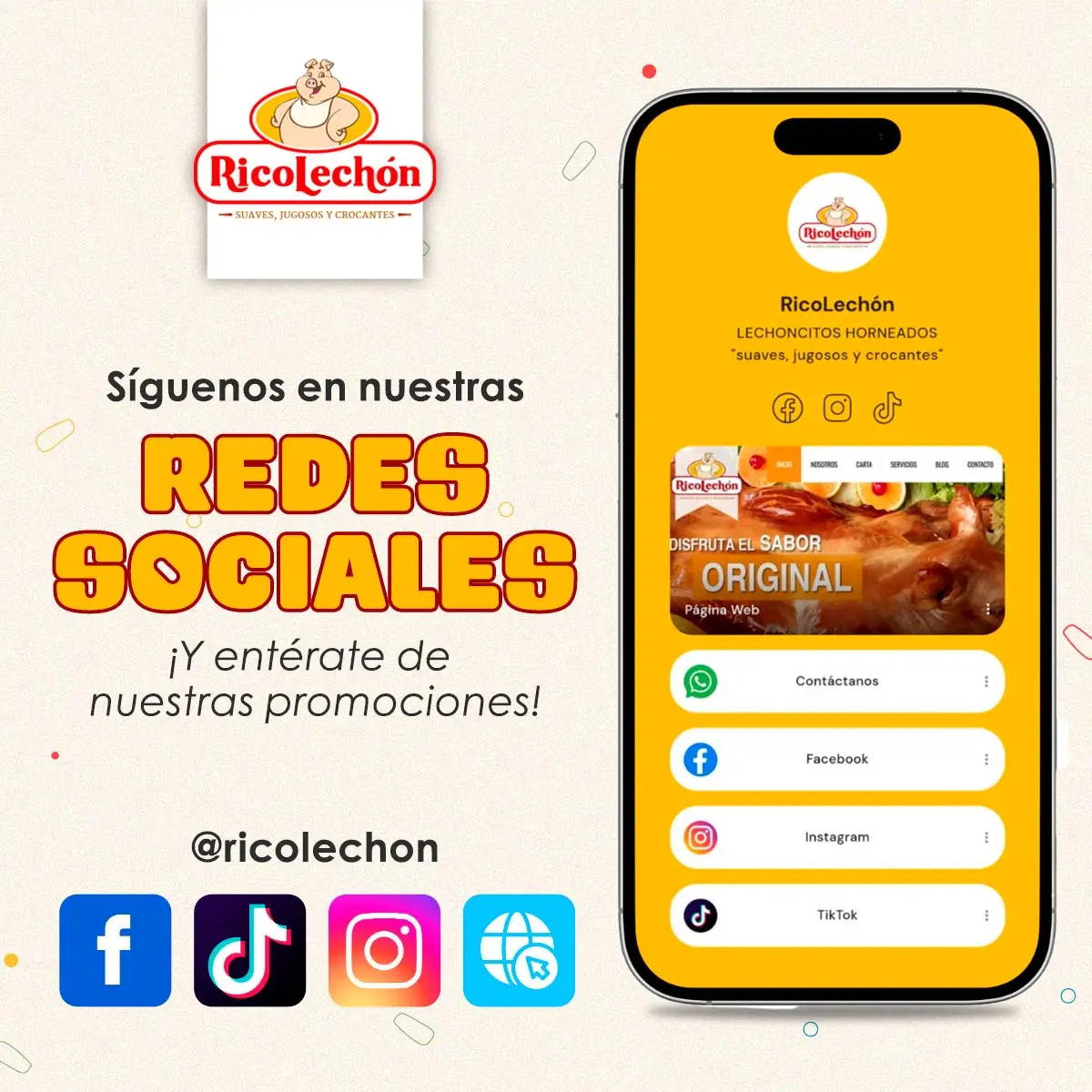 Platos Navideños 2024 con Ricolechon 