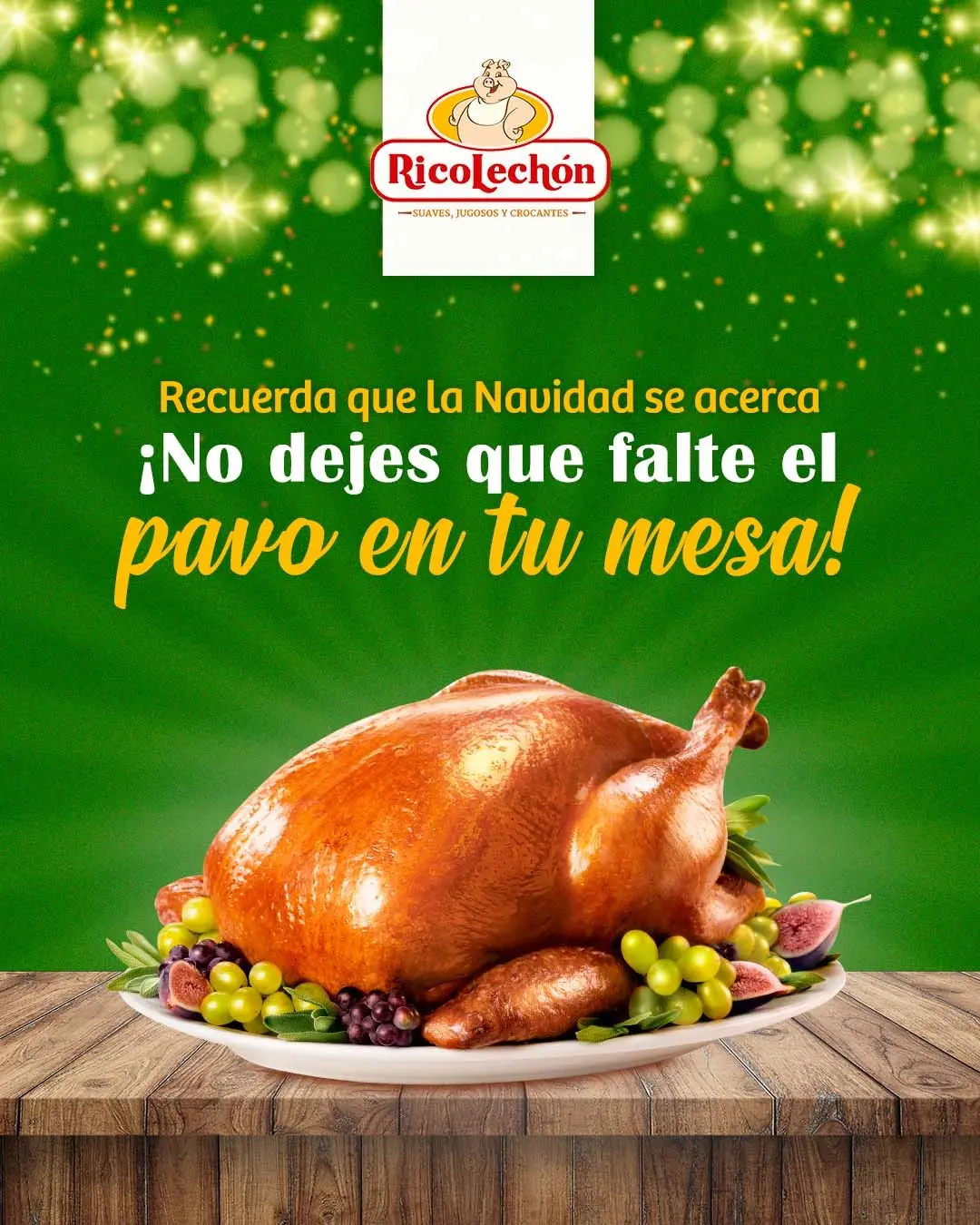 Buffet Navideño listo para tu mesa