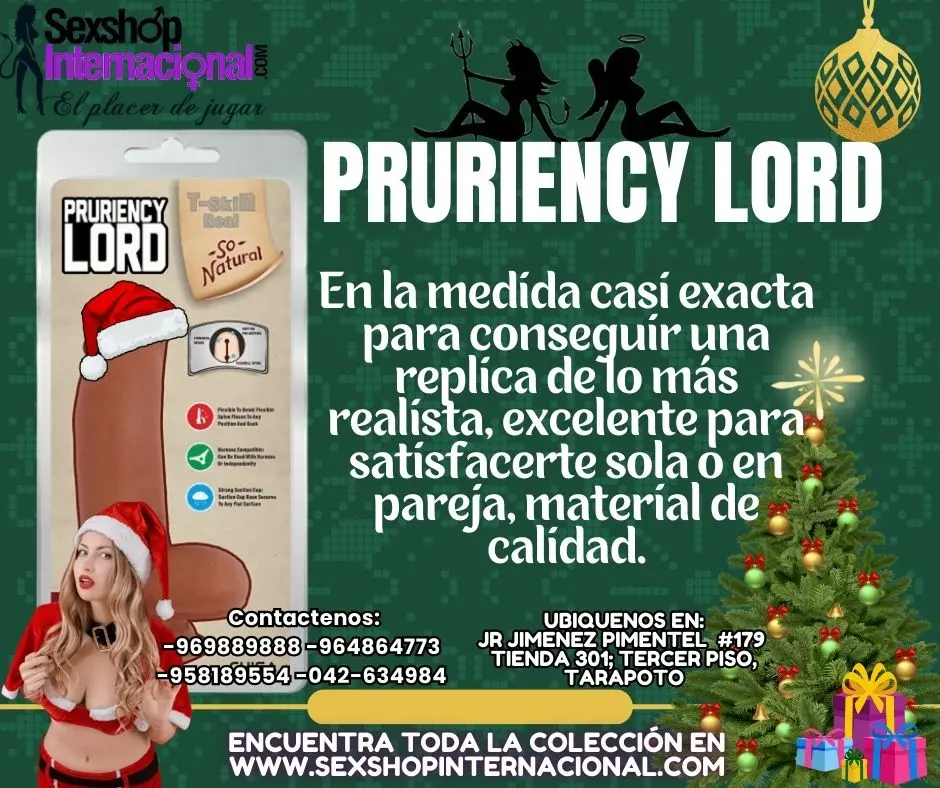 PRURIENCY LORD SATISFACCION PLACENTERA REALISTICA