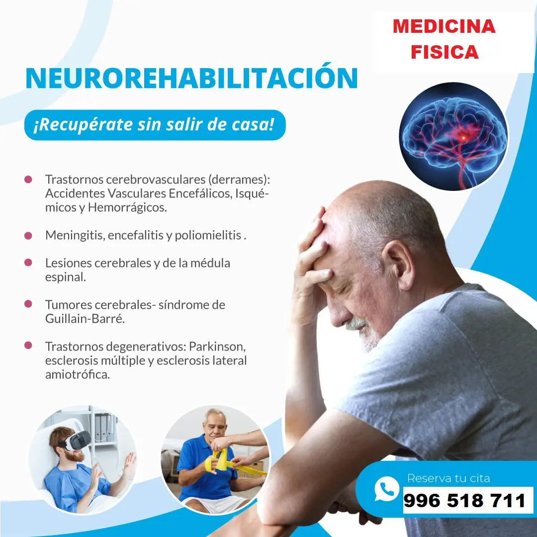 REHABILITACION FISICA NEUROLOGICA A DOMICILIO