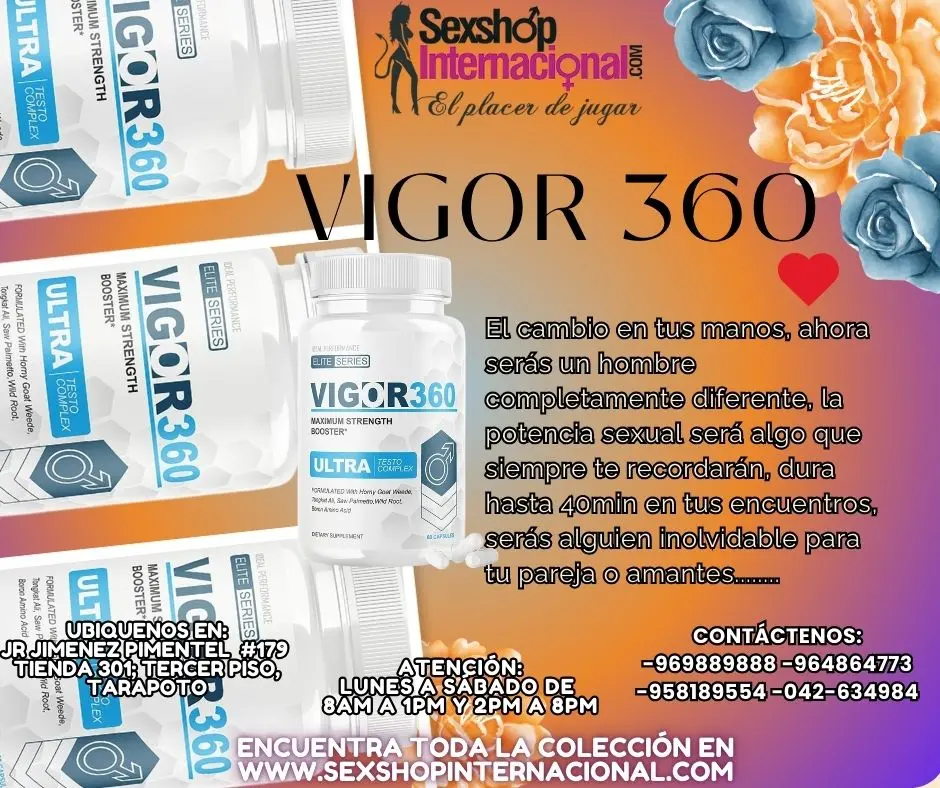 VIGOR360 MAYOR HOMBRIA PARA SER ALGUIEN INOLVIDABLE