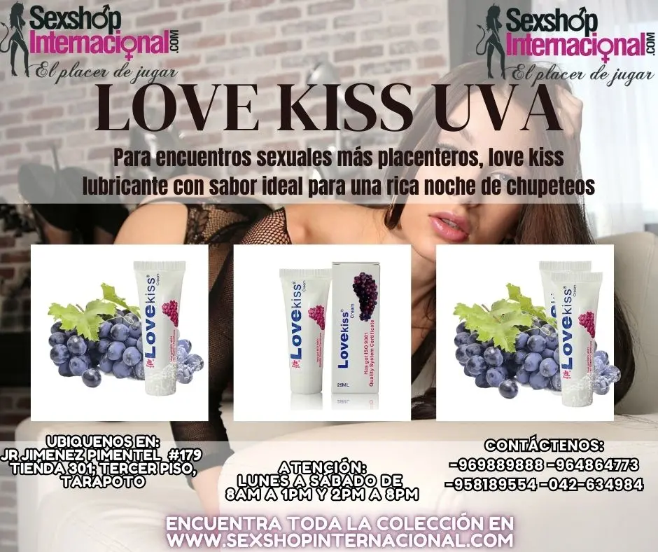 LOVE KISS UVA DULCE SABOR DE UNA NOCHE DE PASION