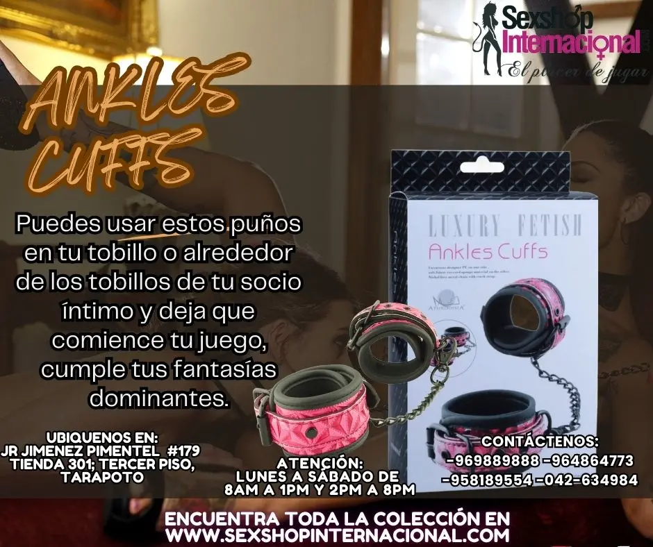 ANKLES CUFFS FANTASIA ECHA REALIDAD EN PAREJA