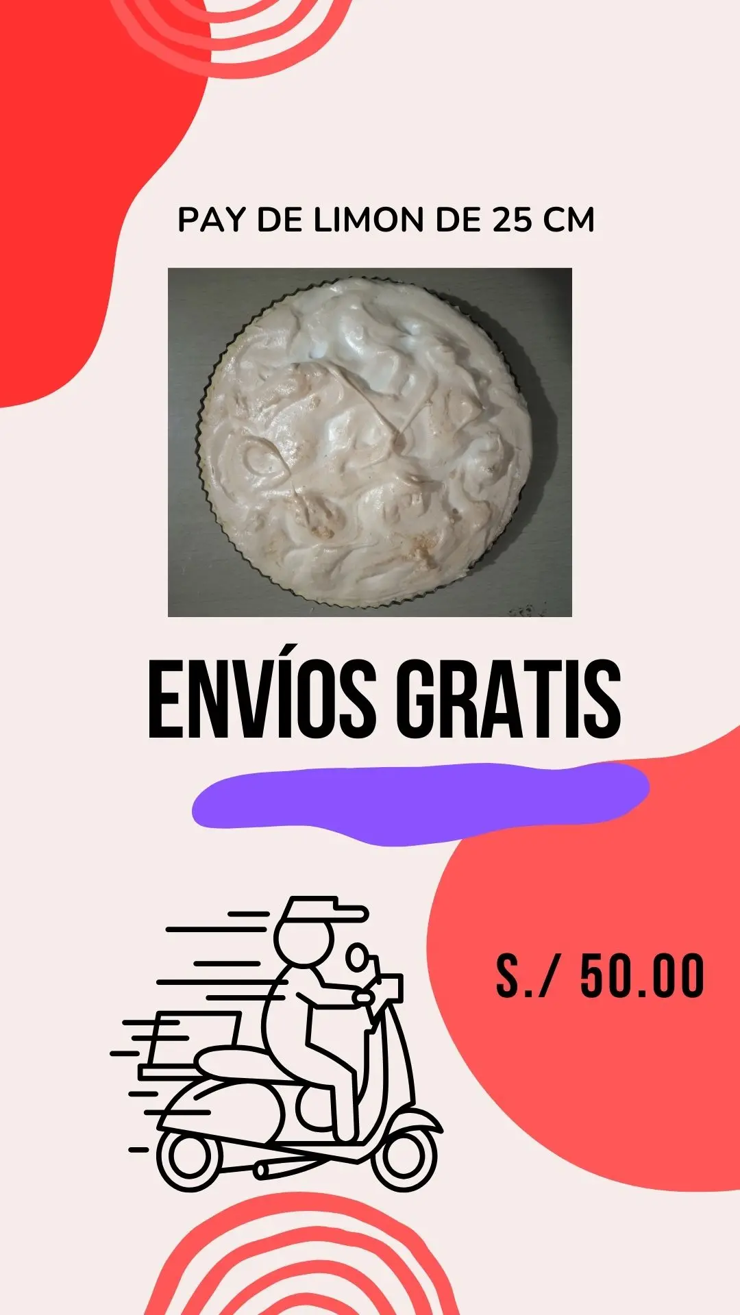 DELIVERY GRATUITO - POSTRES HECHOS EN CASA NEKITA