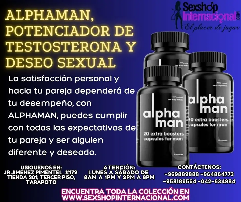 MEJORA TU RENDIMIENTO Y SALUD CON ALPHAMAN