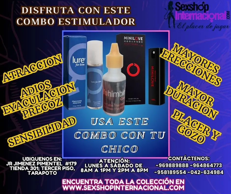 ATRACCION Y PLACER PARA QUE TU CHICO DISFRUTE
