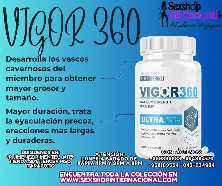 DESARROLLO DEL MIEMBRO CAVERNOSO VIGOR 360