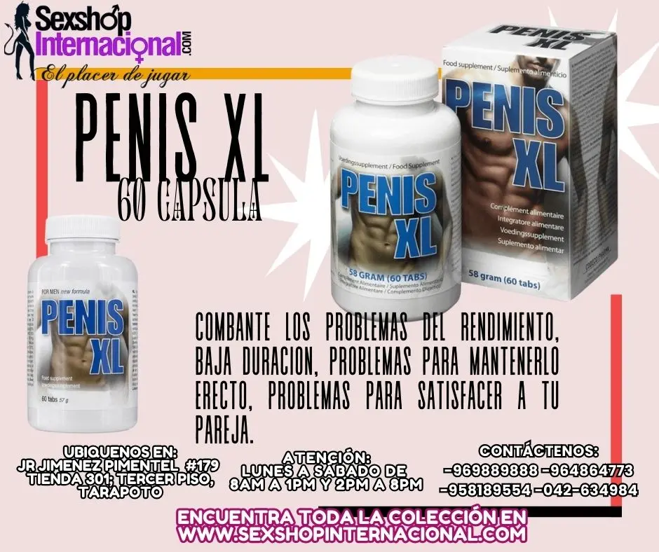 COMBATE LOS PROBLEMAS DEL RENDIMIENTO CON PENIS XL