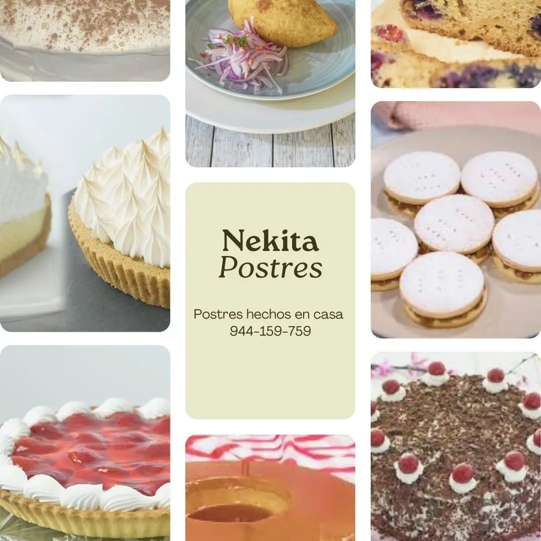 ENDULZA TUS DIAS CON NUESTROS DELICIOSOS POSTRES NEKITA