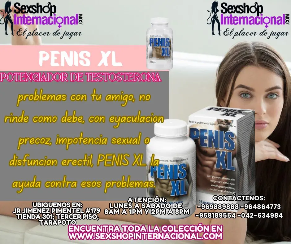 TIENES PROBLEMAS CON TU AMIGO PENIS XL ES TU SOLUCION