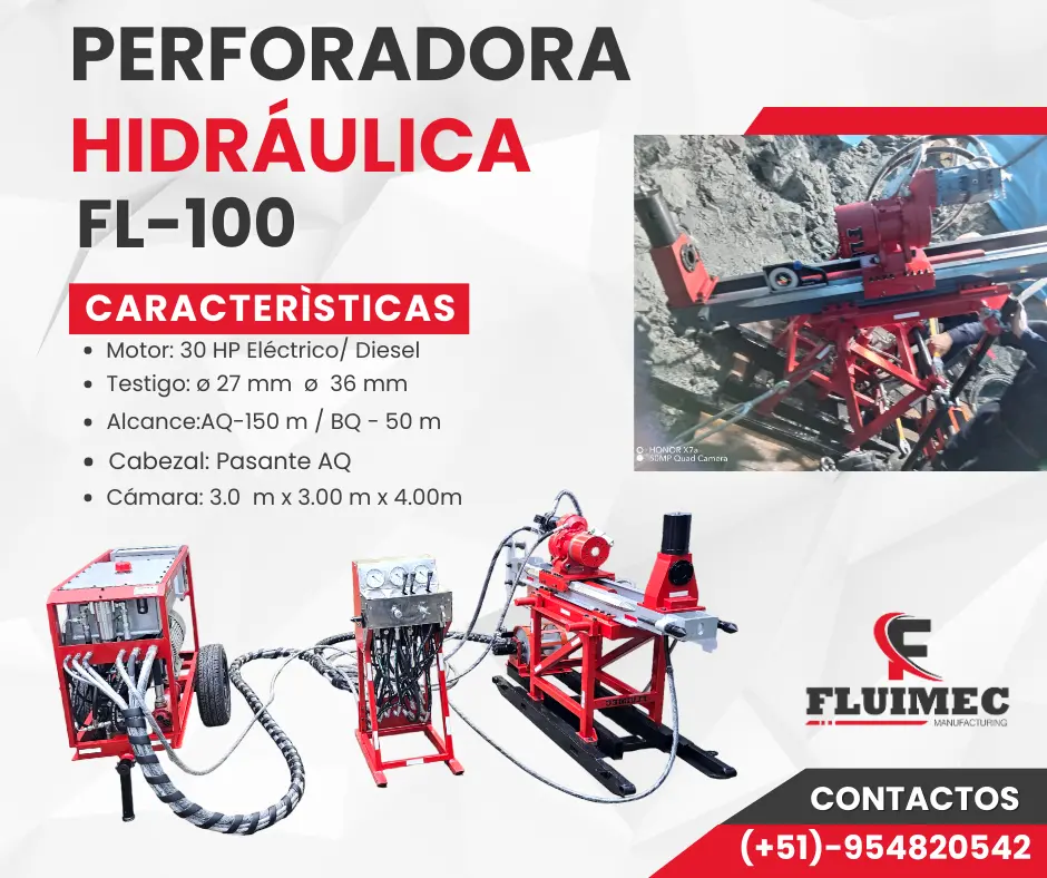 PACKSACK NEUMÁTICA FL50 equipo para industria minera 