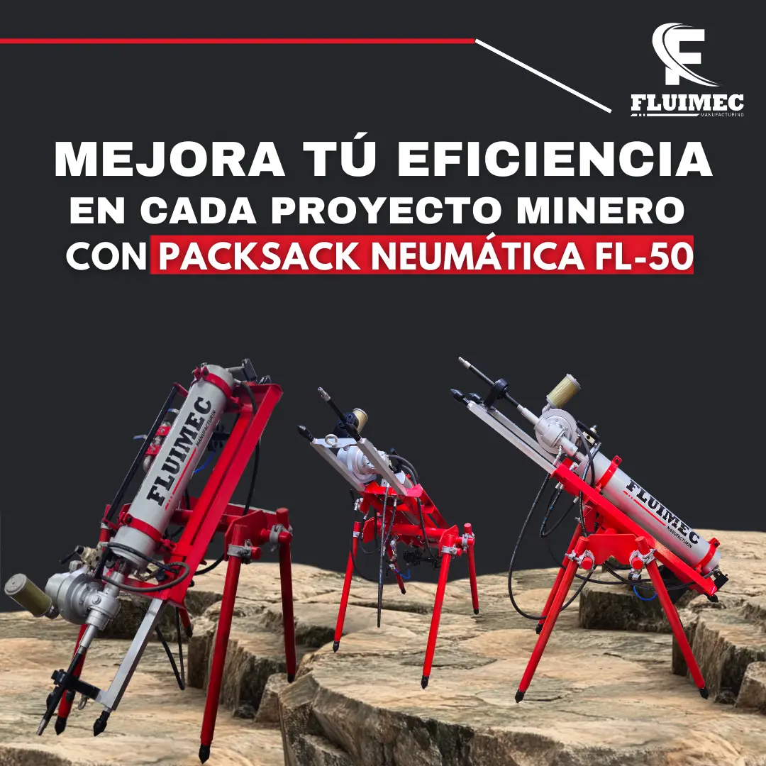 PACKSACK NEUMÁTICA FL50 trabajos industria minera 