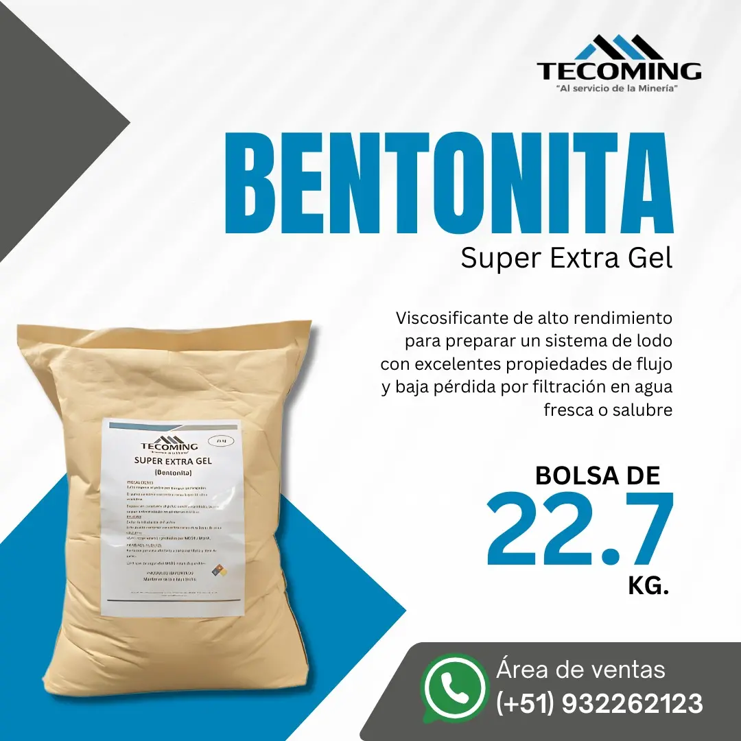 BENTONITA SUPER EXTRA GEL 