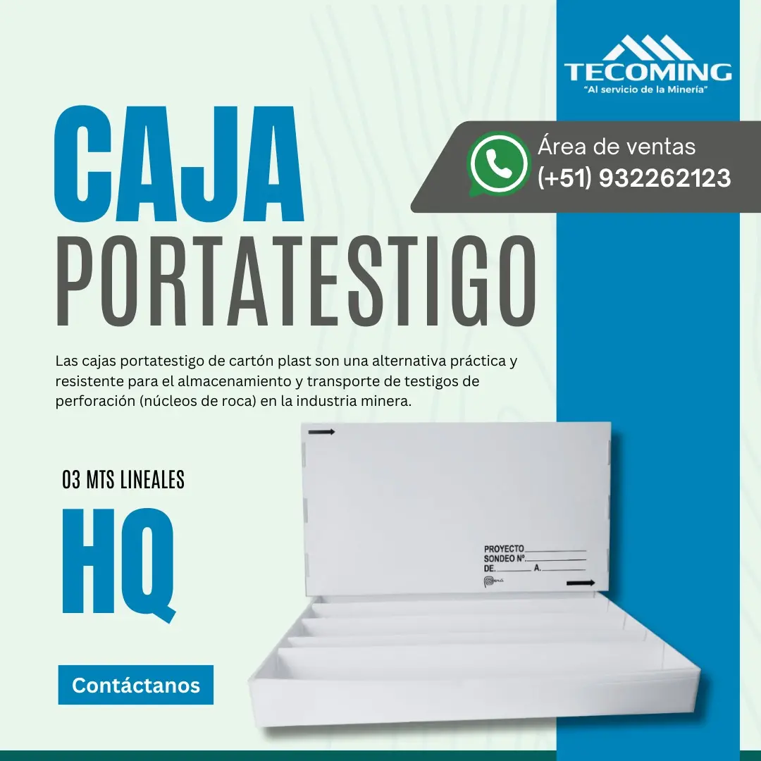 CAJA PORTATESTIGO HQ - CARTÓN PLAST 