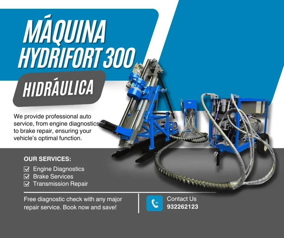 MÁQUINA - HYDRIFORT 300