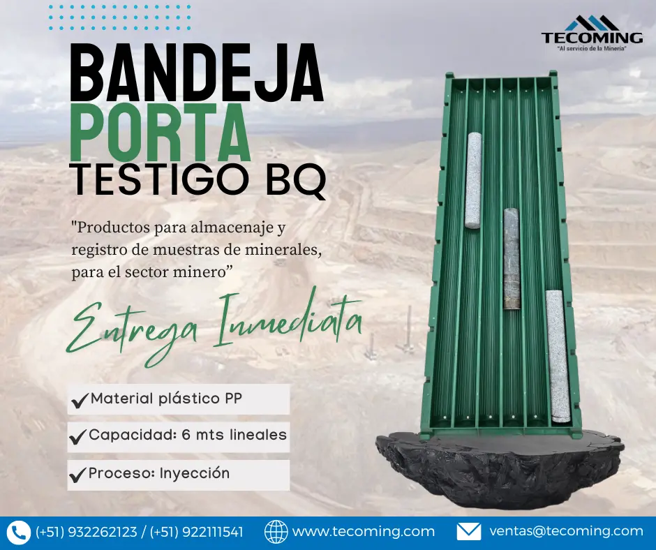 BANDEJA PORTATESTIGO BQ 