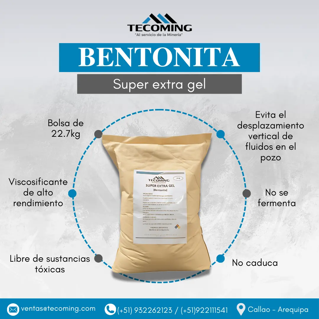 BENTONITA SUPER EXTRA GEL 