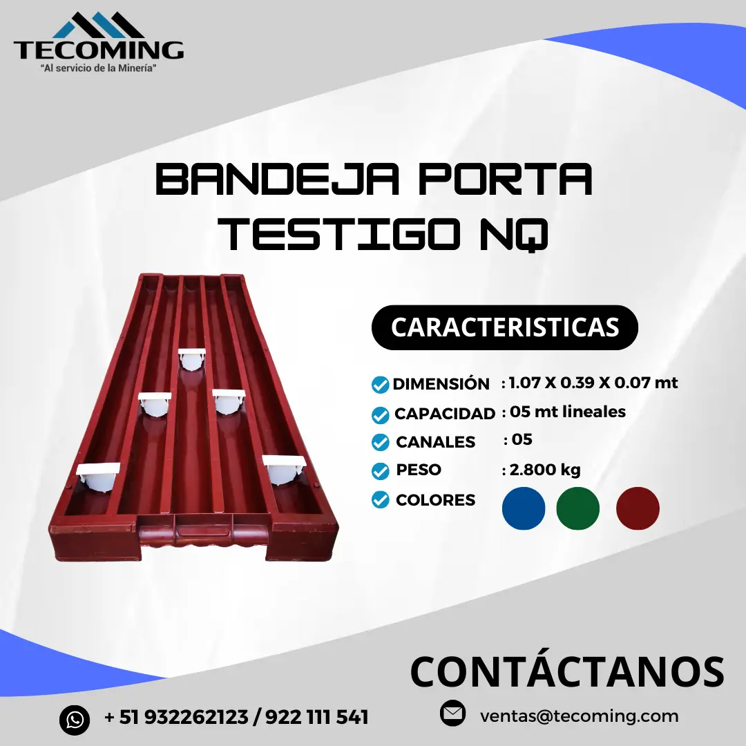BANDEJA PORTATESTIGO NQ 
