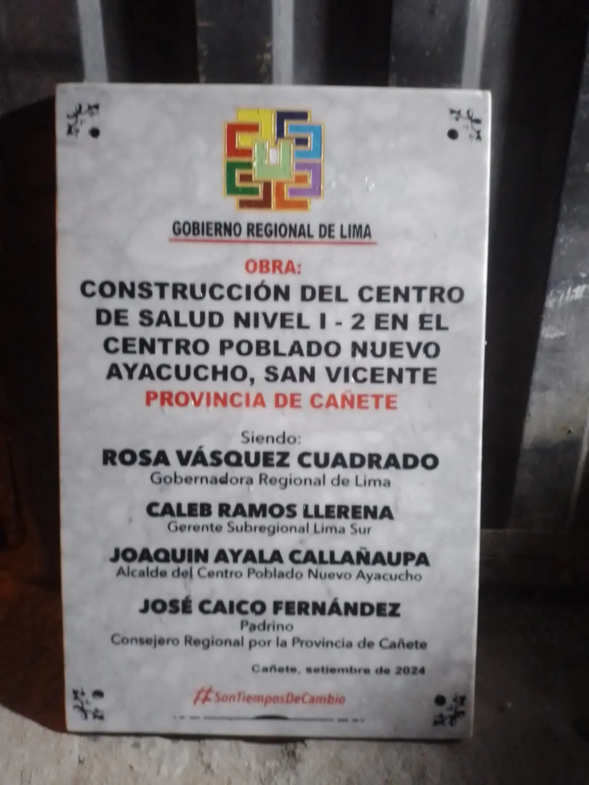 PLACAS PARA INAUGURACIÓN DE OBRAS DE MÁRMOL Y GRANITO