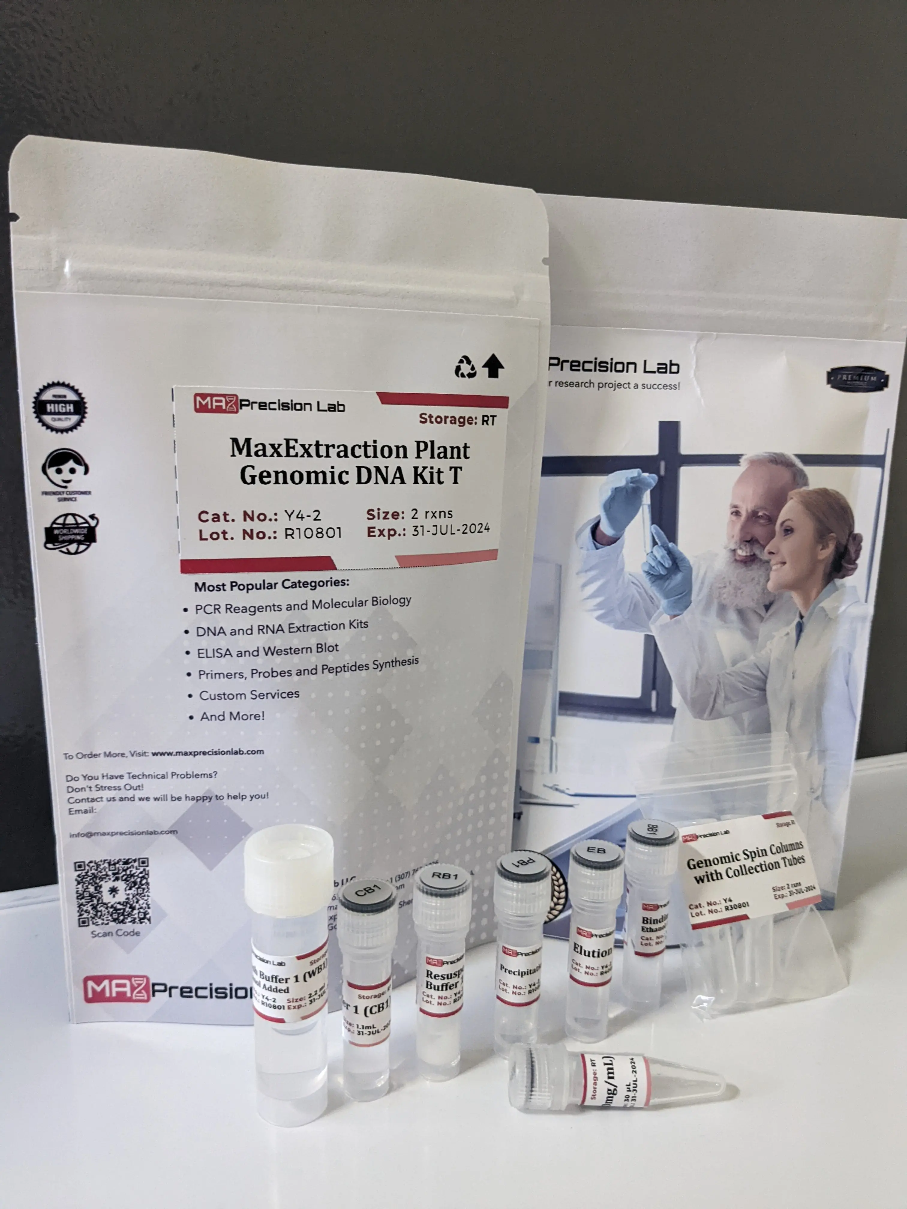 MaxExtraction Plant Genomic DNA Kit T