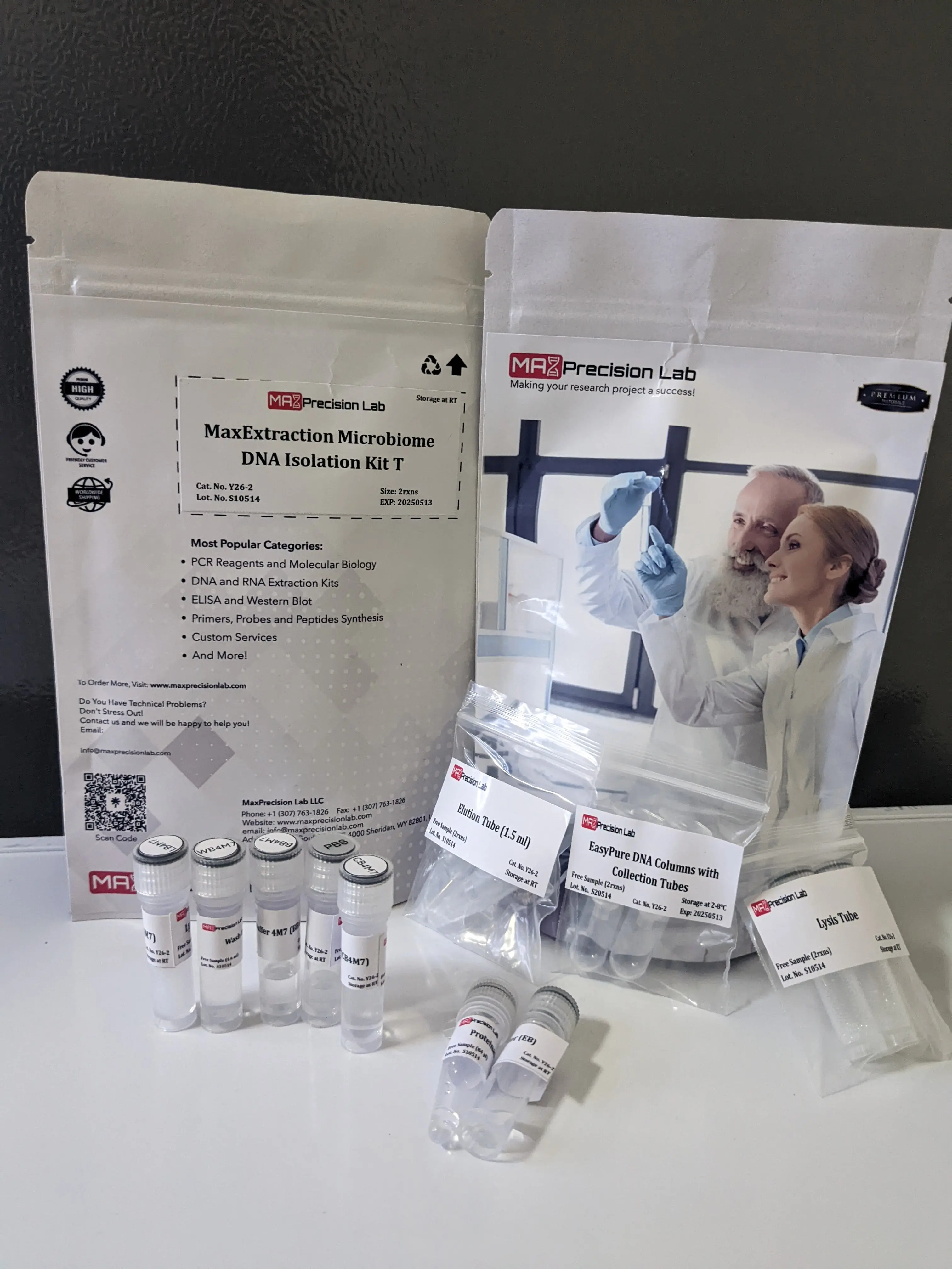 MaxExtraction Microbiome DNA Isolation Kit T