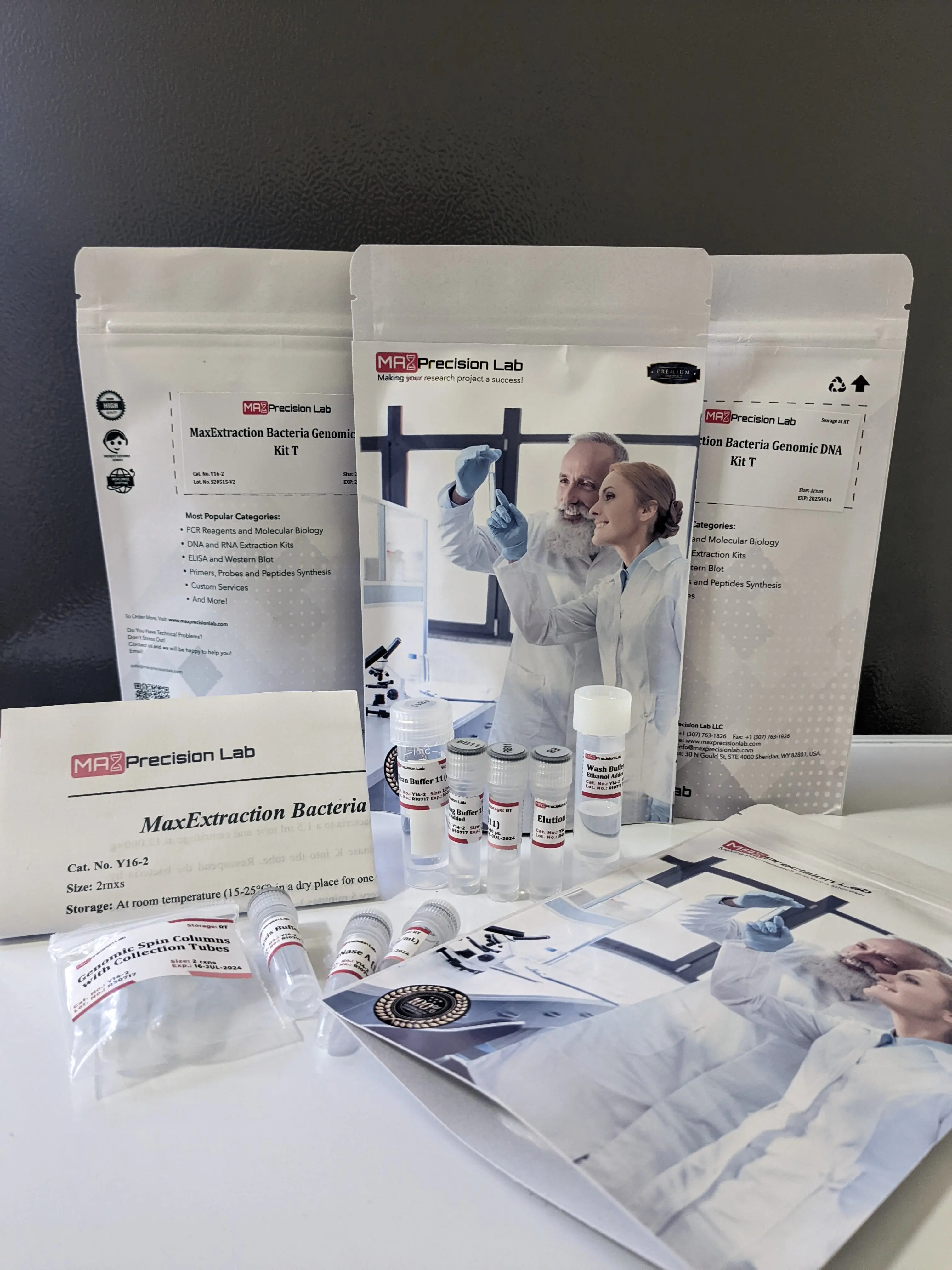 MaxExtraction Bacteria Genomic DNA Kit T